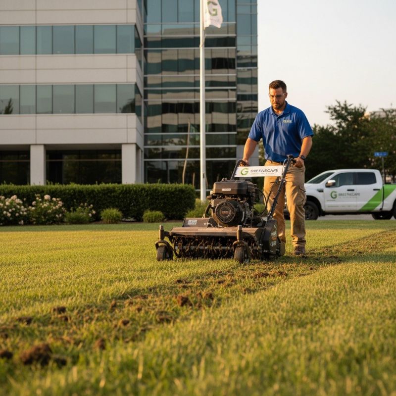 Industrial Lawn Aerating