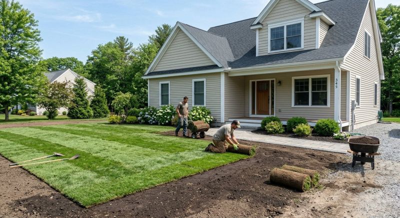 Lawn Installation in Aiken, SC
