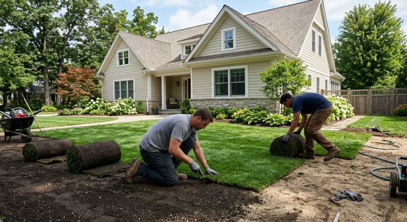 Sod Installation in Rockwall, TX